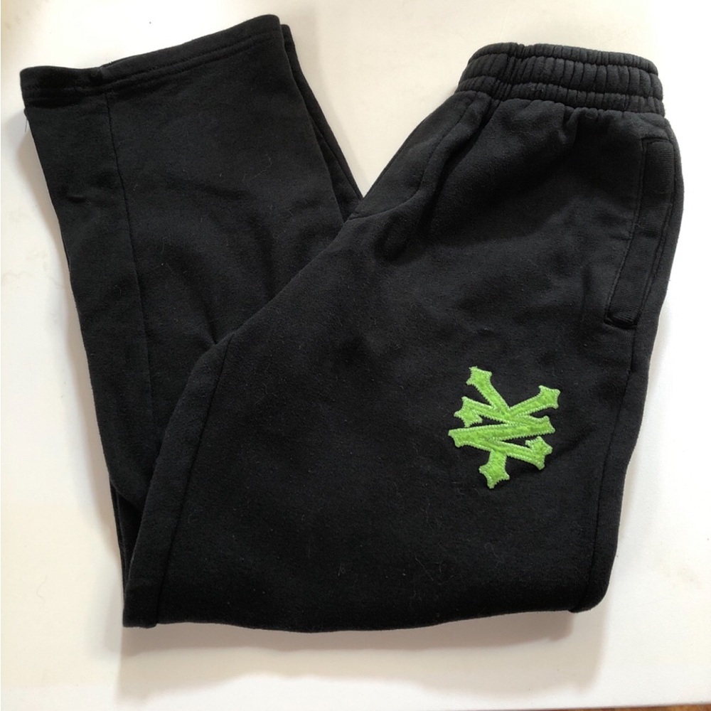 Vintage y2k Zoo York Black Kids Sweatpants size medium
